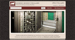 Desktop Screenshot of horseridgecellars.com